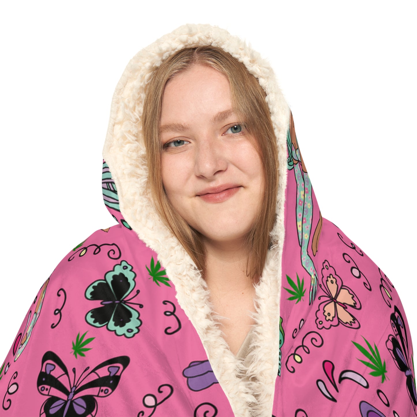 Fairy Hooded Snuggle Blanket