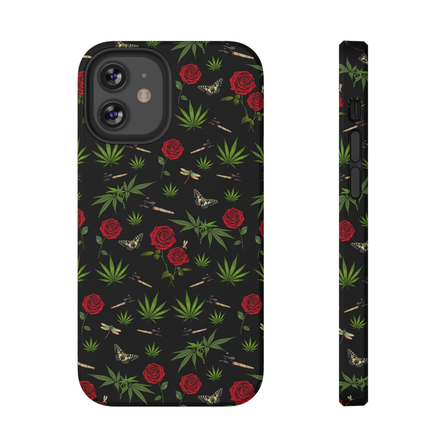 Phone Cases - Blunts & Roses Smokers Delight Impact-Resistant Cases