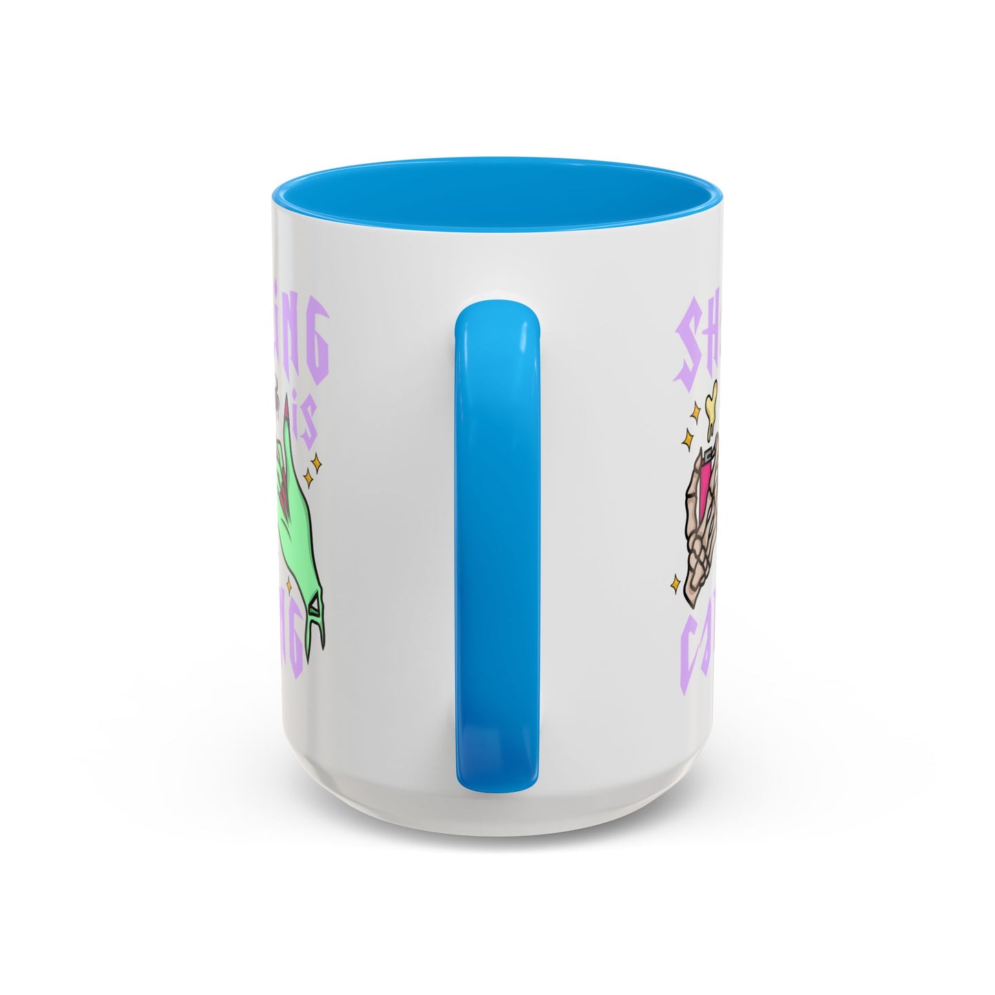 Sharing Is Caring Colorful Mugs (11oz, 15oz)