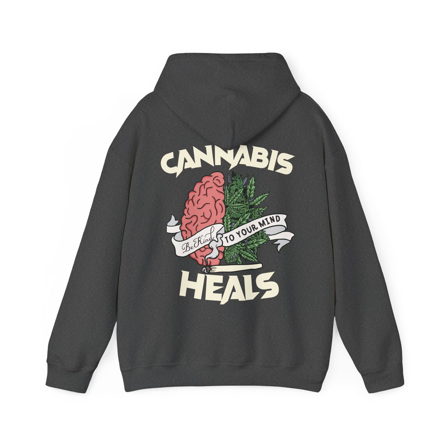 Cannabis Heals Unisex Hooded Sweatshirt