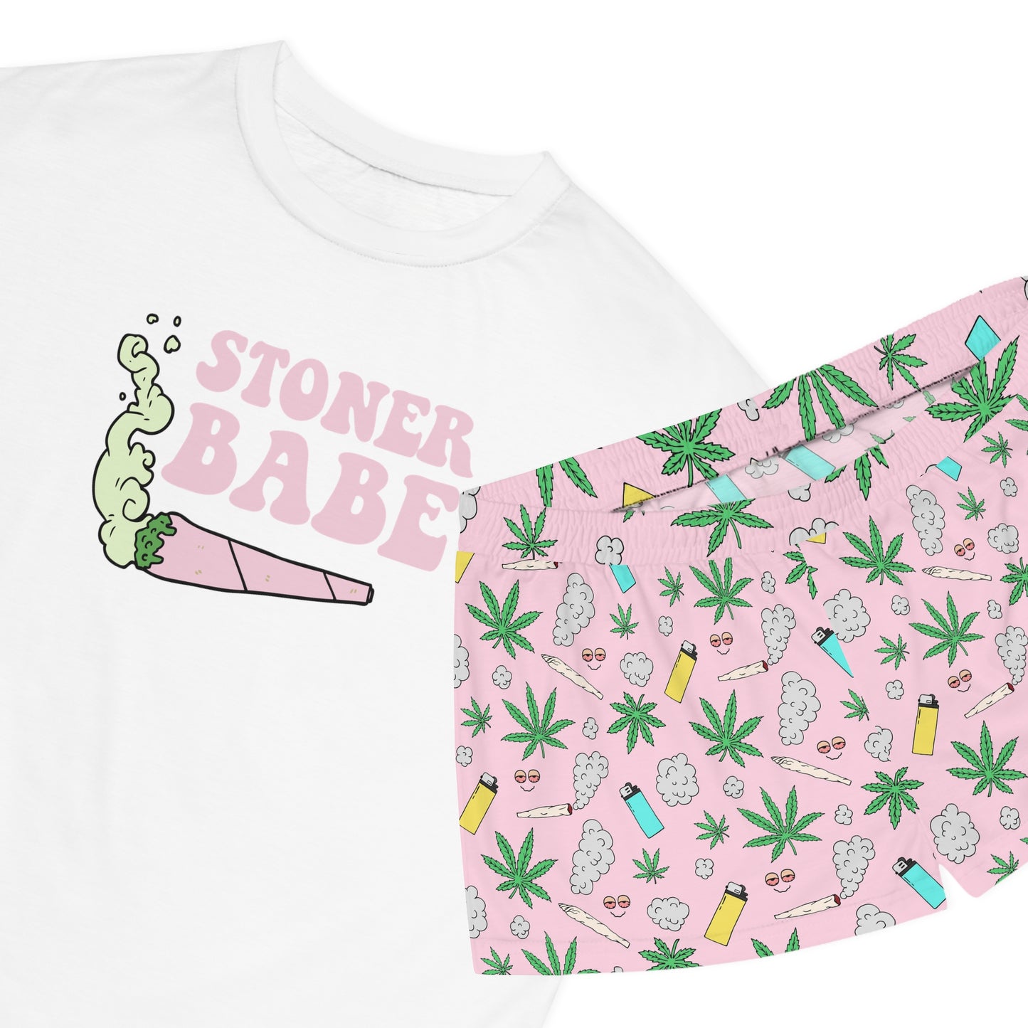 Stoner Babe Pajama Set