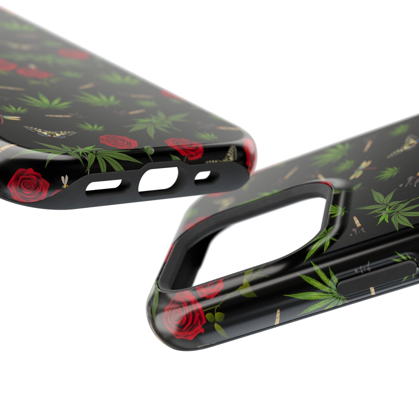 Phone Cases - Blunts & Roses Smokers Delight Impact-Resistant Cases