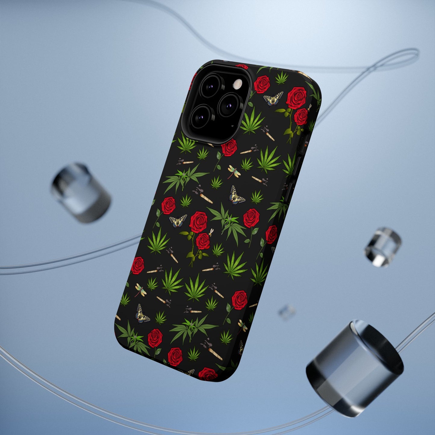 Phone Cases - Blunts & Roses Smokers Delight Impact-Resistant Cases