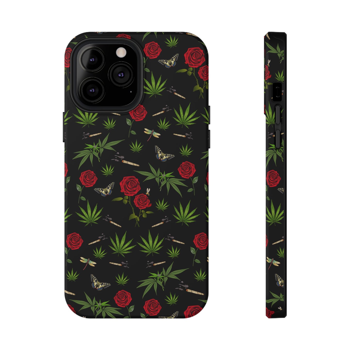 Phone Cases - Blunts & Roses Smokers Delight Impact-Resistant Cases