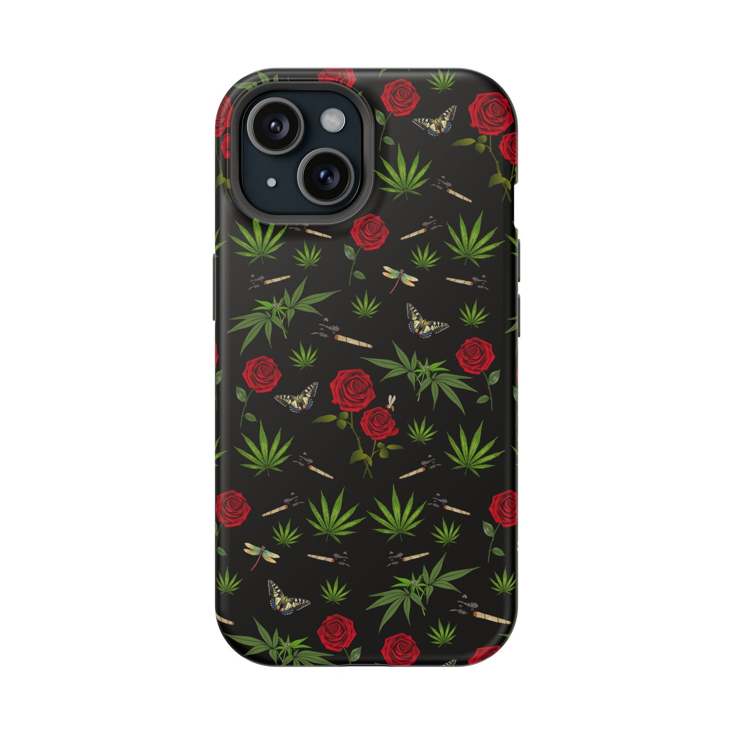 Phone Cases - Blunts & Roses Smokers Delight Impact-Resistant Cases