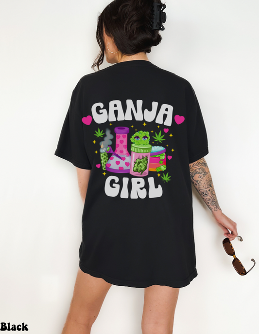 Ganja Girl Comfort Colors Tee