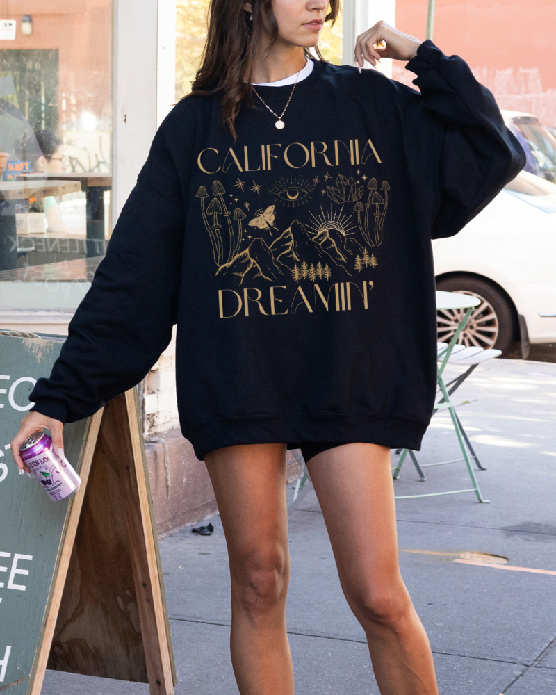 California Dreamin’ Crewneck Sweatshirt