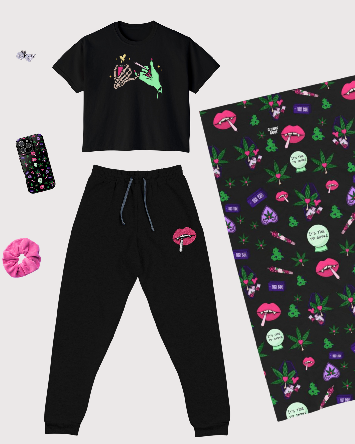 Sharing Is Caring Boxy Cropped Top