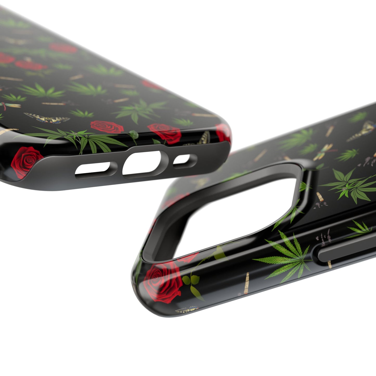 Phone Cases - Blunts & Roses Smokers Delight Impact-Resistant Cases