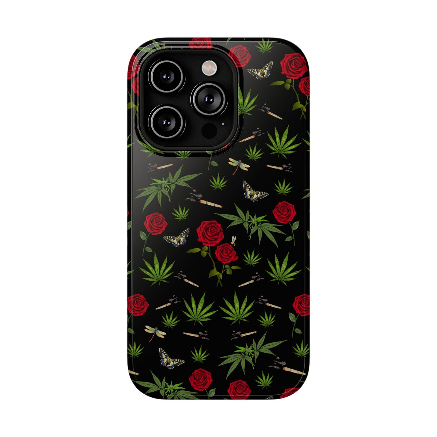 Phone Cases - Blunts & Roses Smokers Delight Impact-Resistant Cases