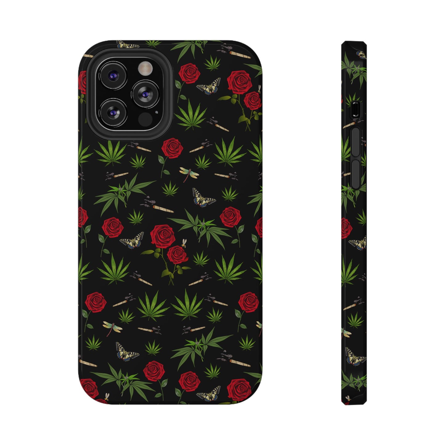 Phone Cases - Blunts & Roses Smokers Delight Impact-Resistant Cases