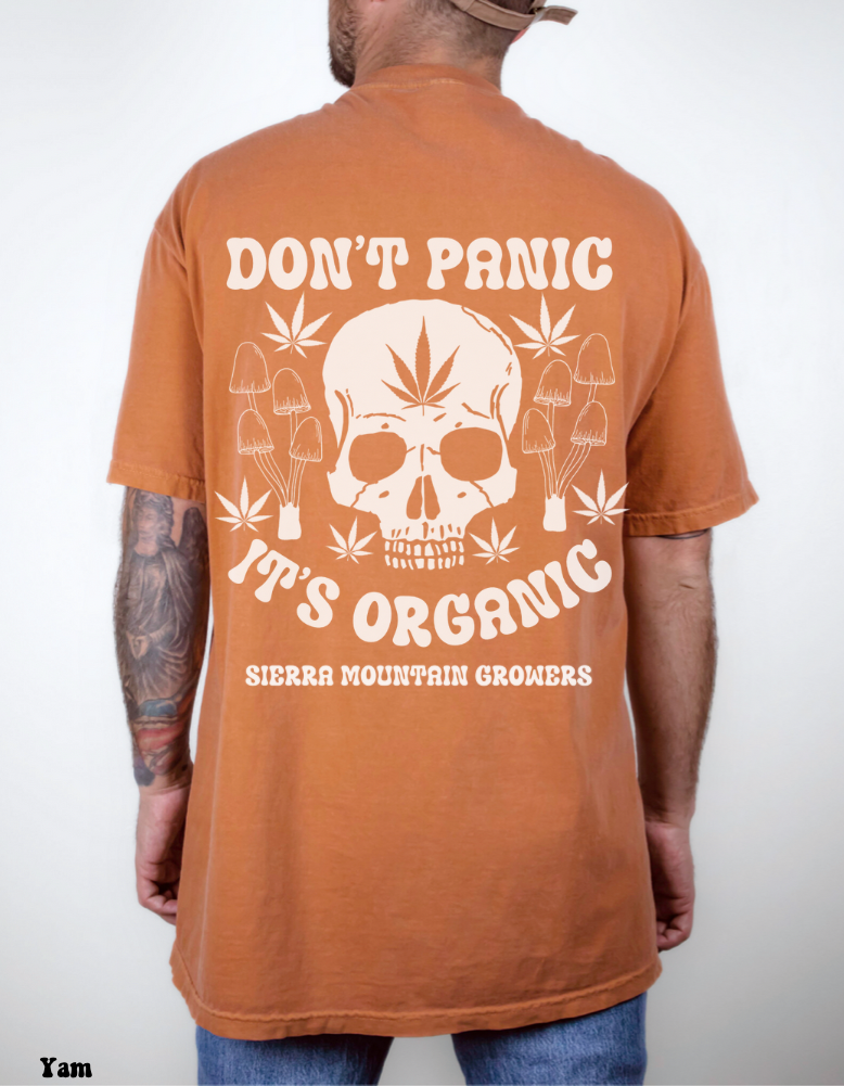 Don’t  Panic It’s Organic T-shirt(Unisex)