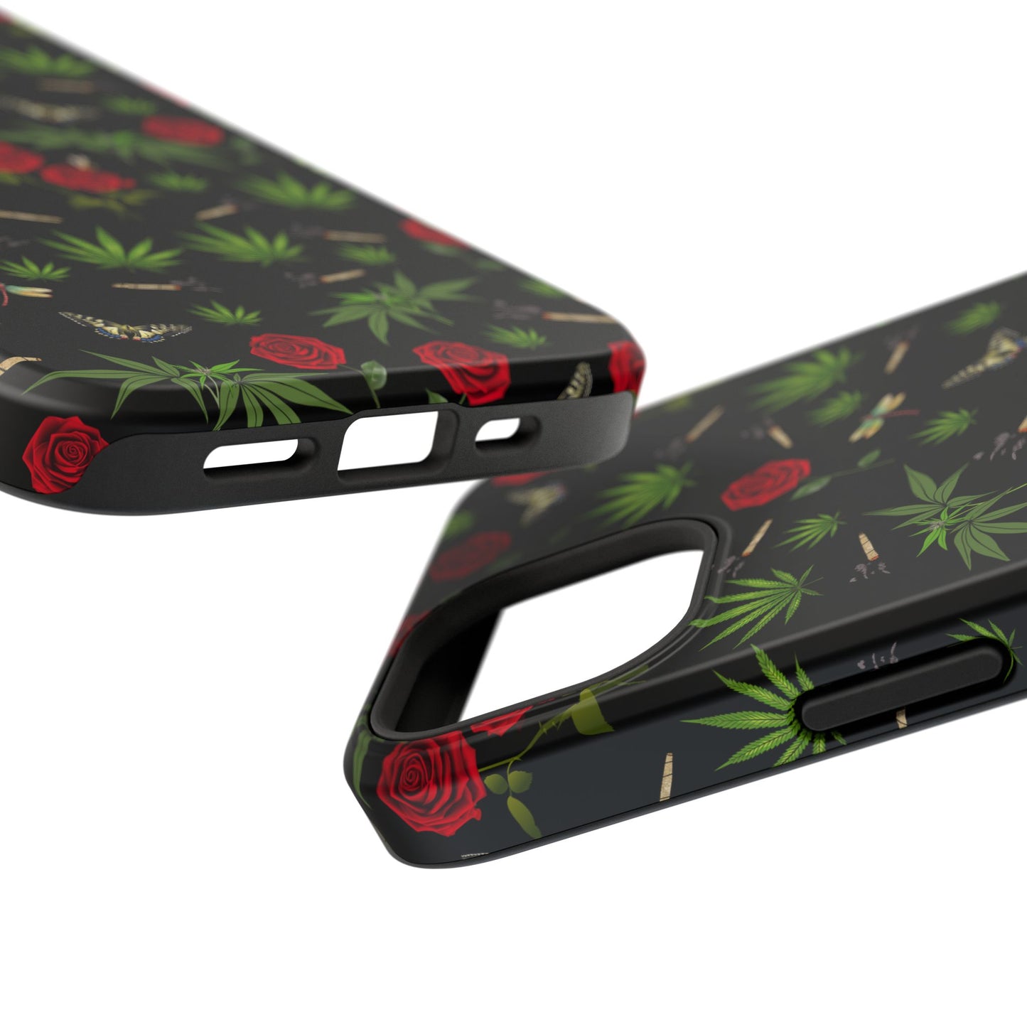 Phone Cases - Blunts & Roses Smokers Delight Impact-Resistant Cases