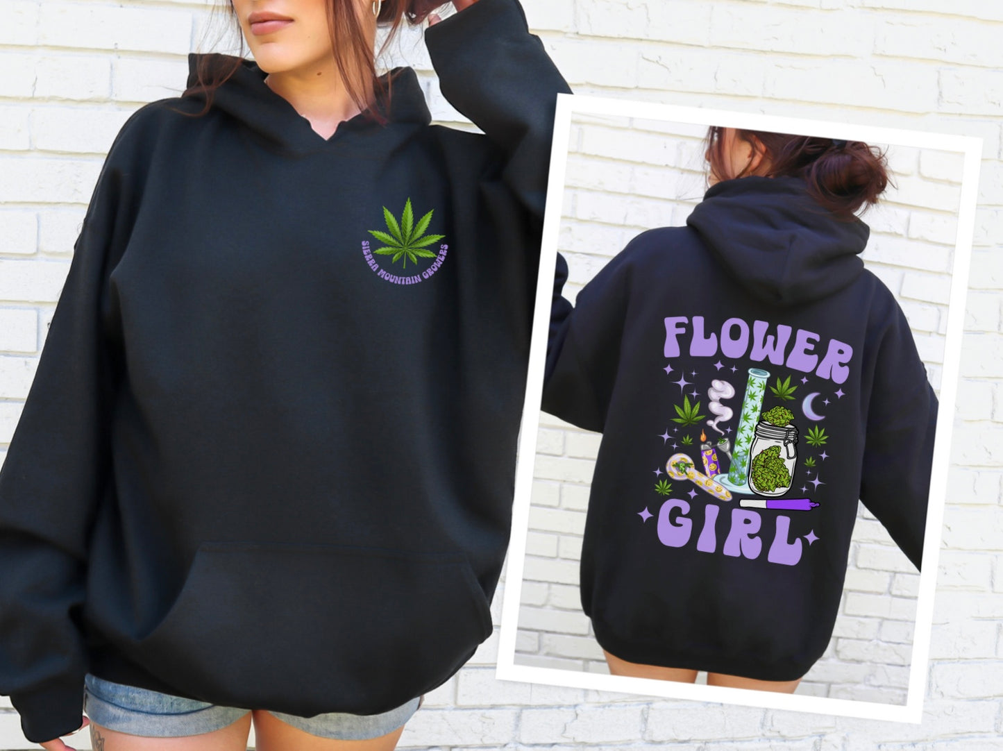 Flower Girl 420 Hoodie