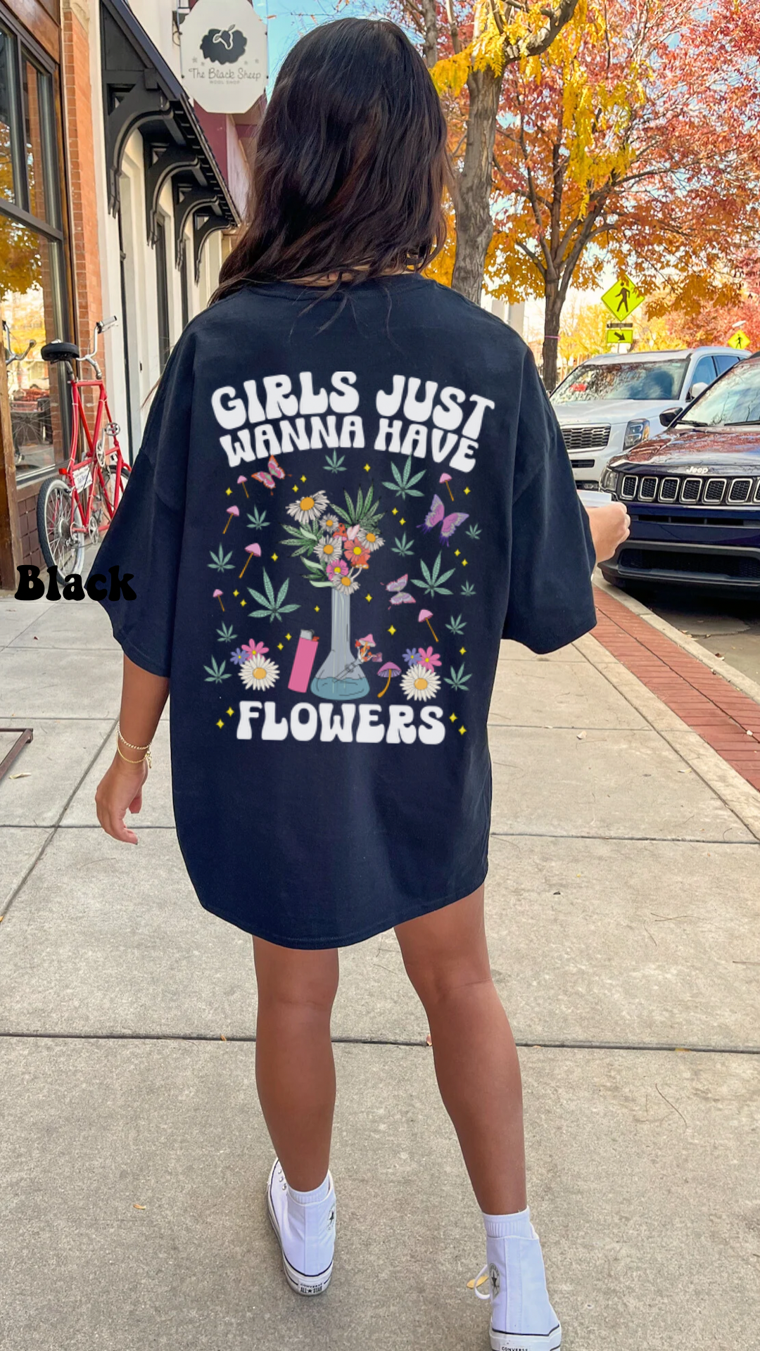 Girls Just Wanna Have Flowers Tee