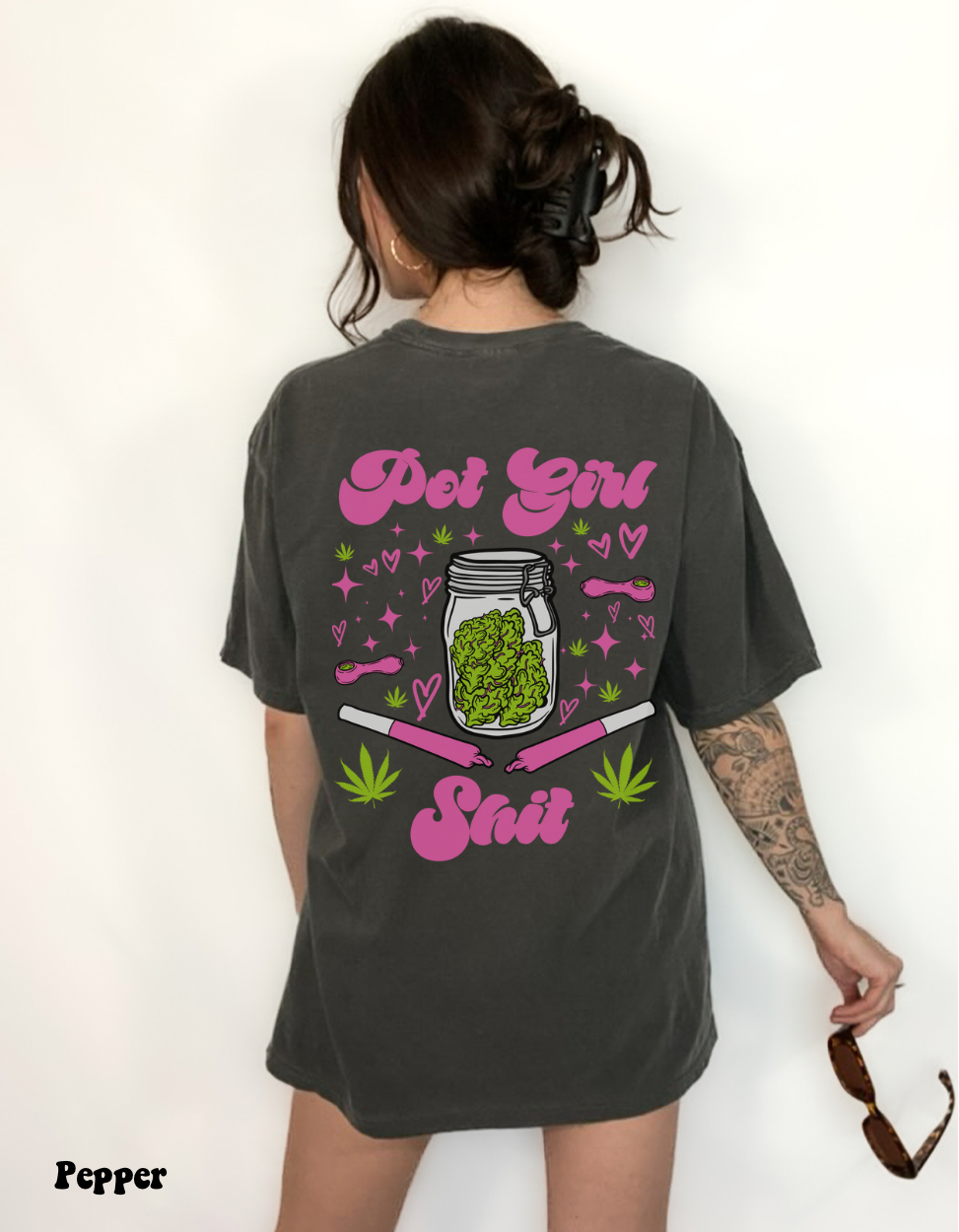 Pot Girl Shit Tee