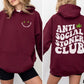 Anti-Social Stoner Hoodie (Unisex)