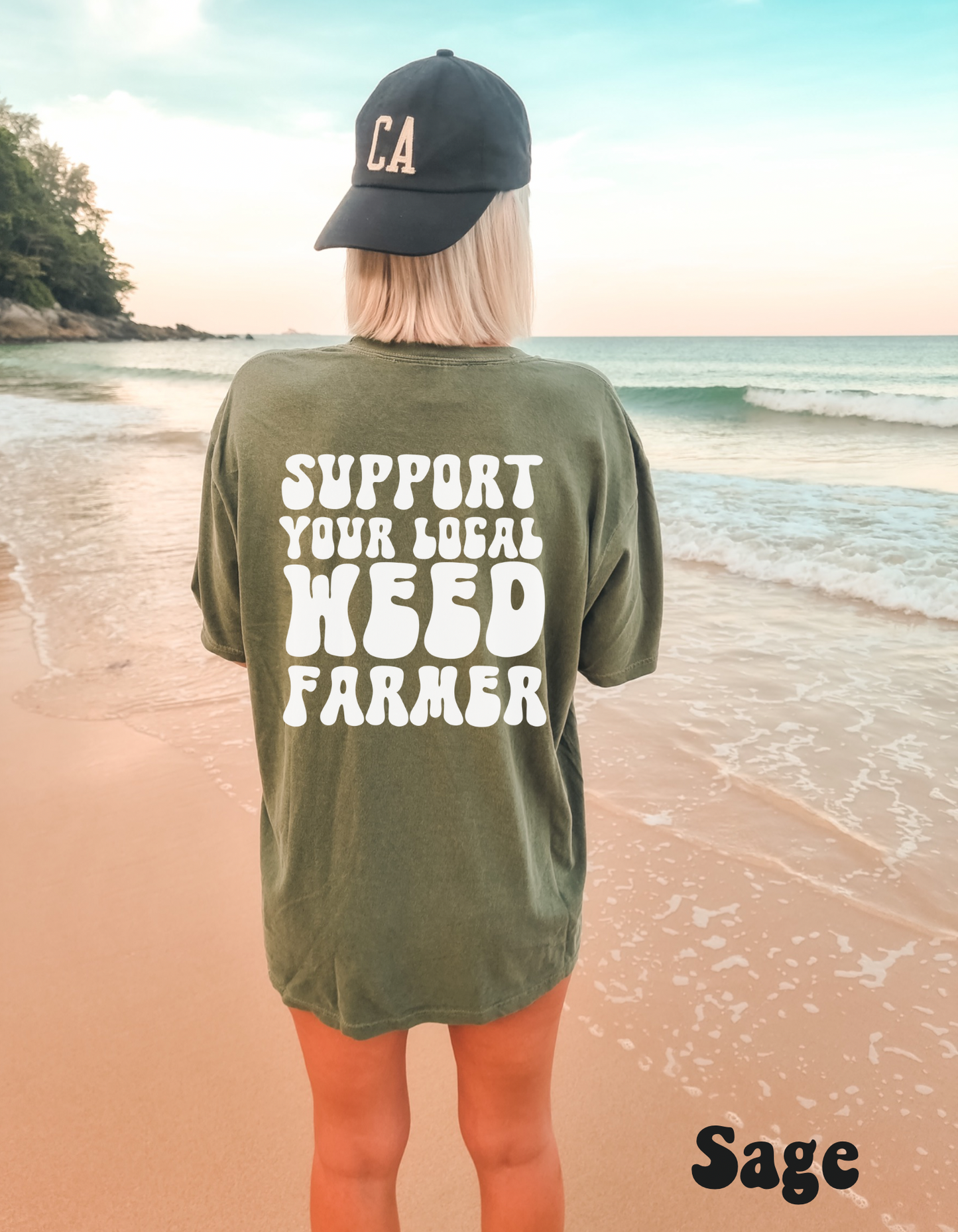 Support Your Local Weed Farmer T-Shirt