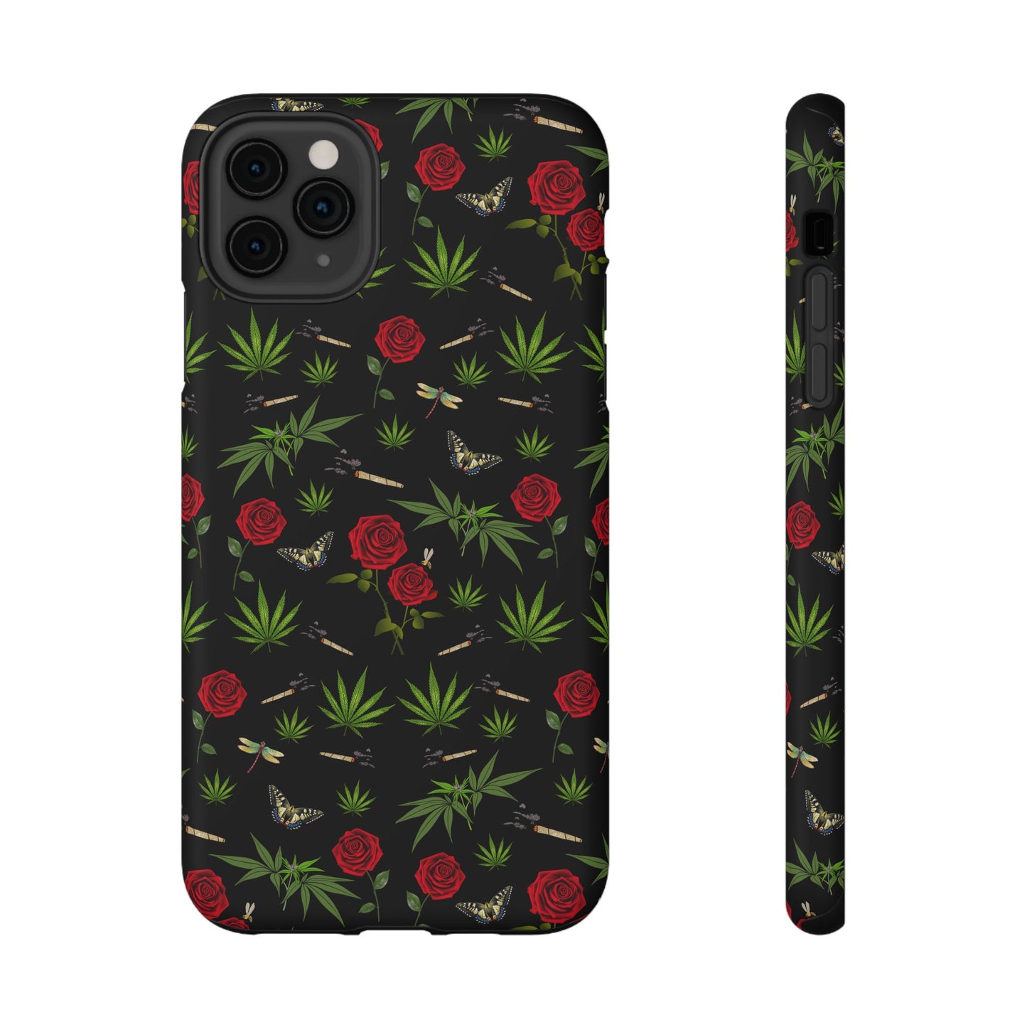 Phone Cases - Blunts & Roses Smokers Delight Impact-Resistant Cases