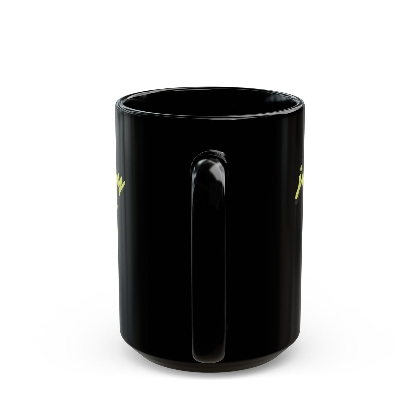 Just Say No To Mids Black Mug