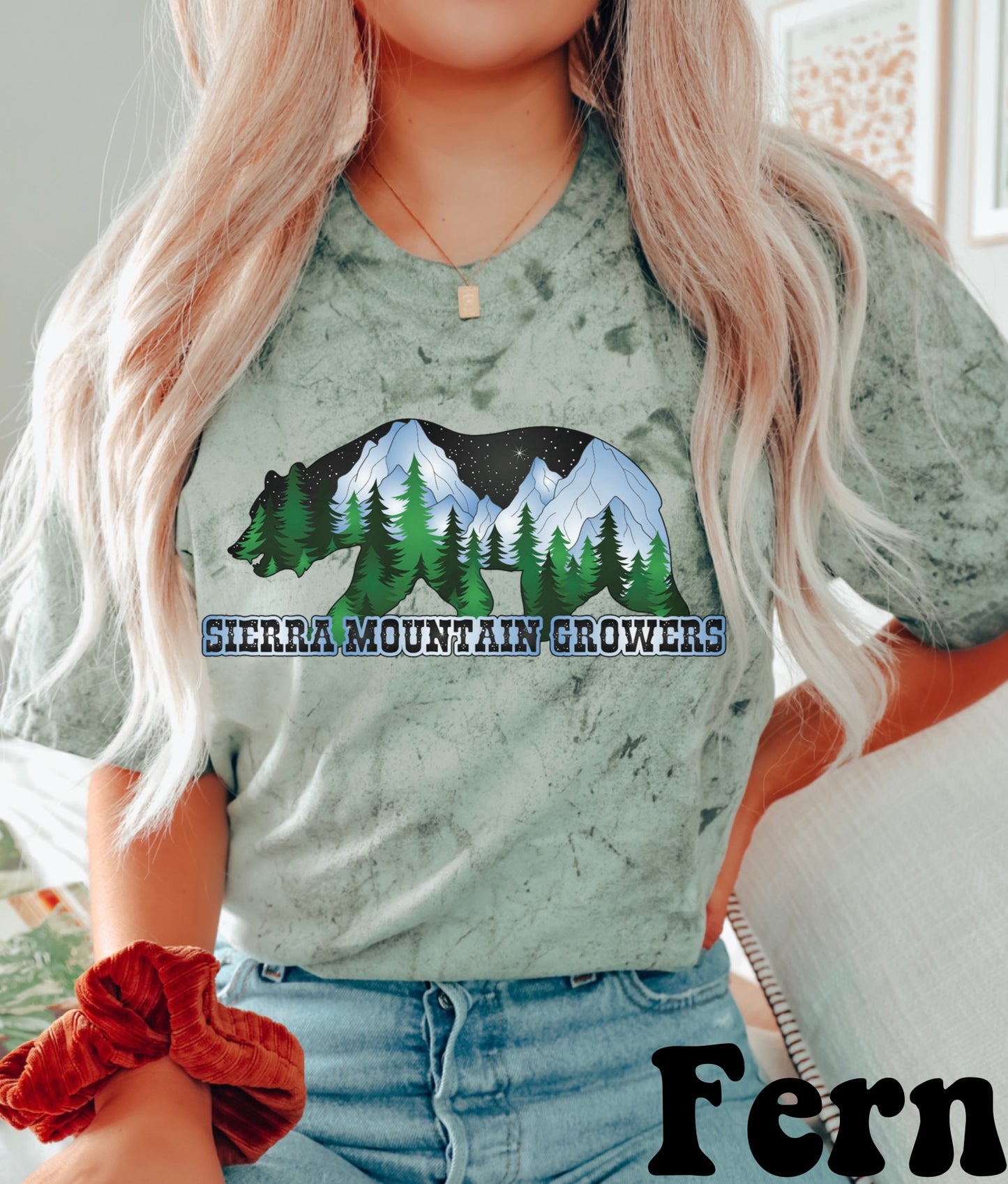 Sierra Mountain Growers Unisex Color Blast T-Shirt