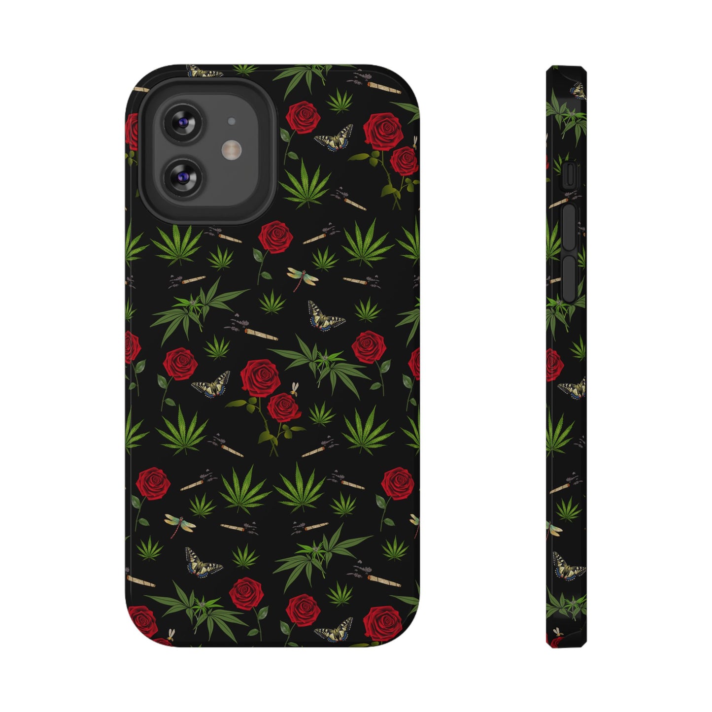 Phone Cases - Blunts & Roses Smokers Delight Impact-Resistant Cases