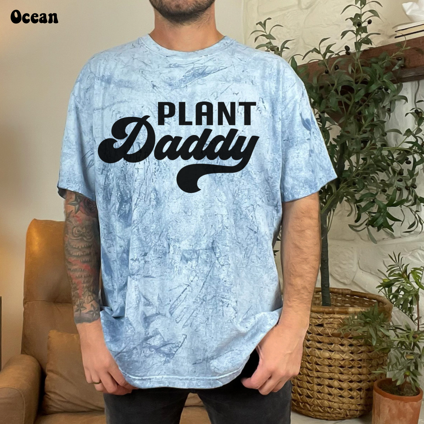 Plant Daddy Color Blast Tee(Unisex)