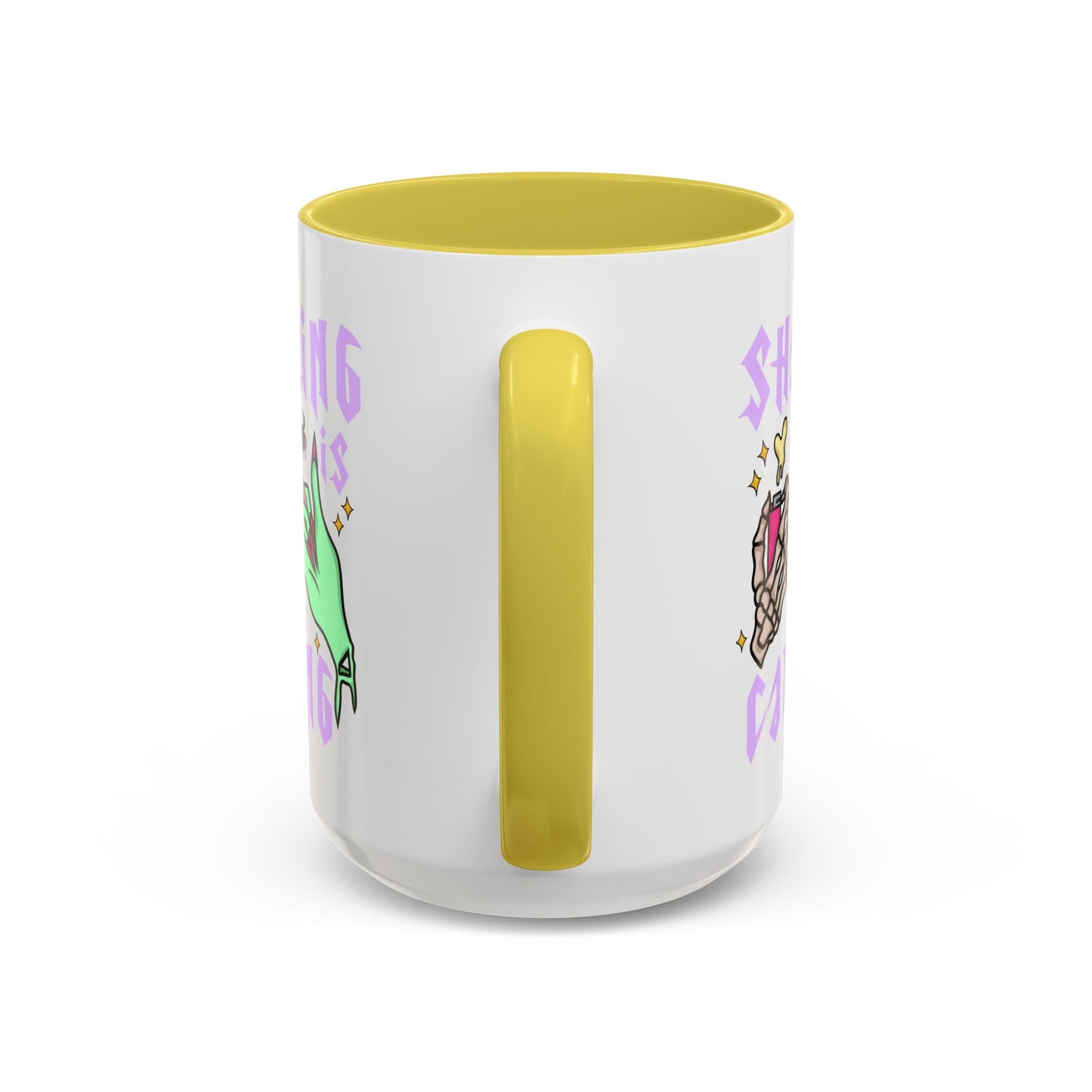 Sharing Is Caring Colorful Mugs (11oz, 15oz)