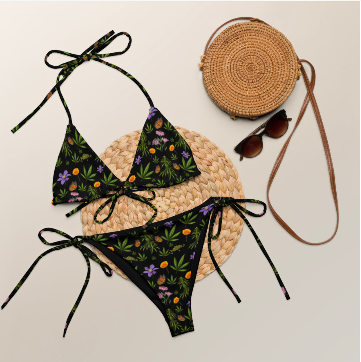 Garden Babe String Bikini