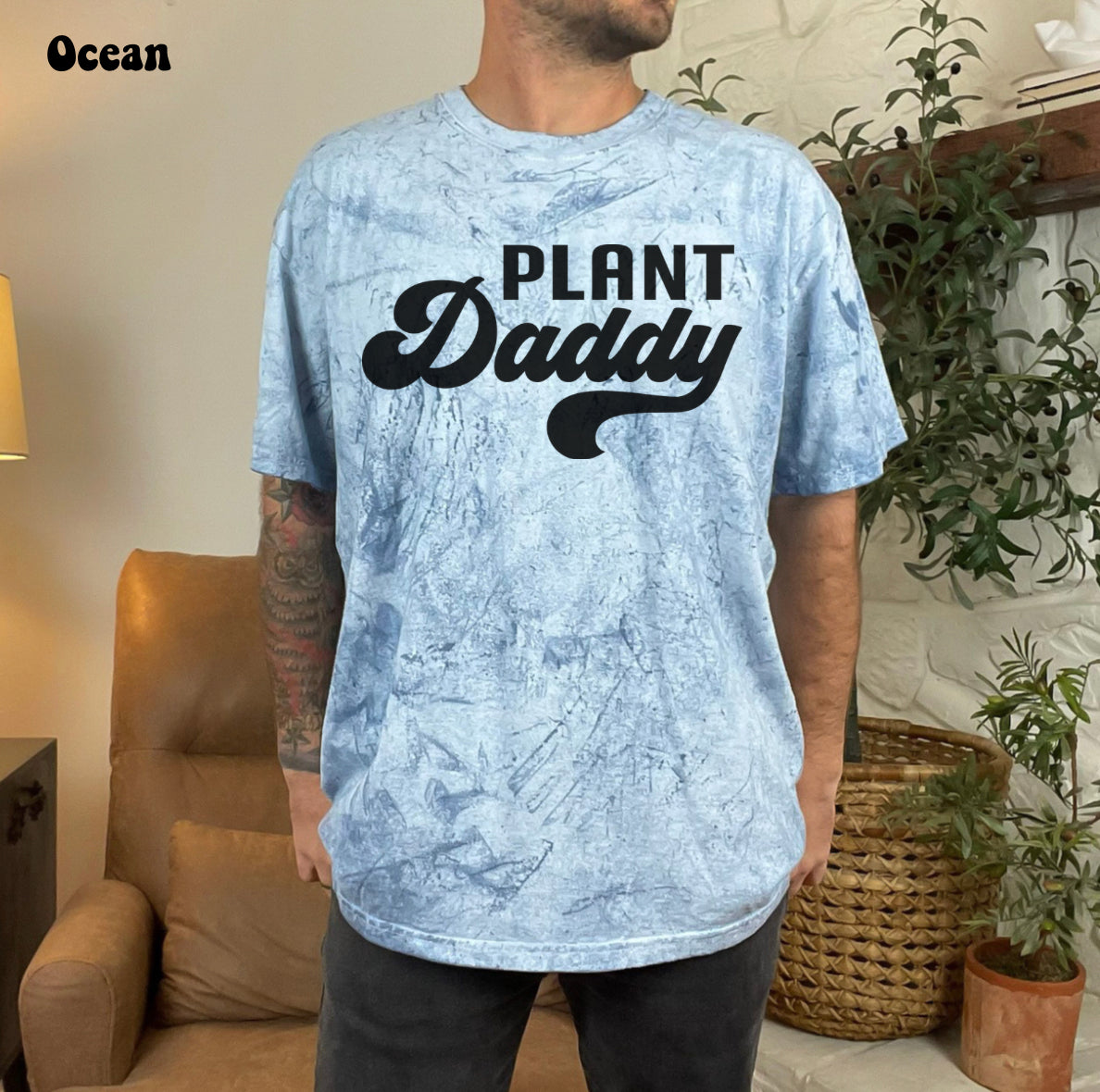 Plant Daddy Color Blast Tee(Unisex)