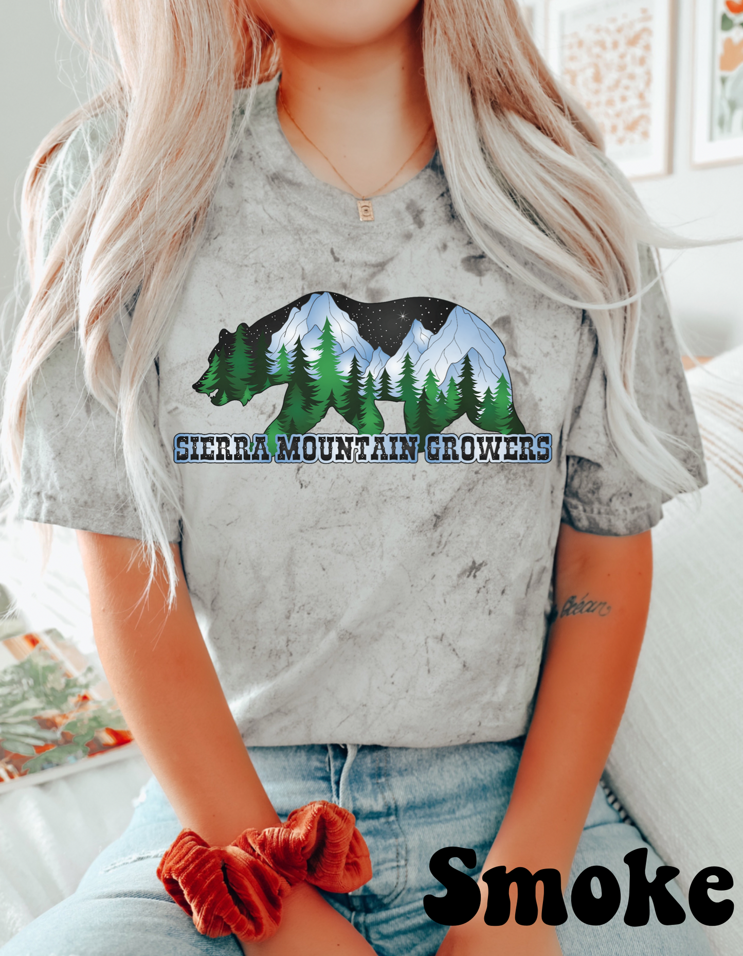 Sierra Mountain Growers Unisex Color Blast T-Shirt