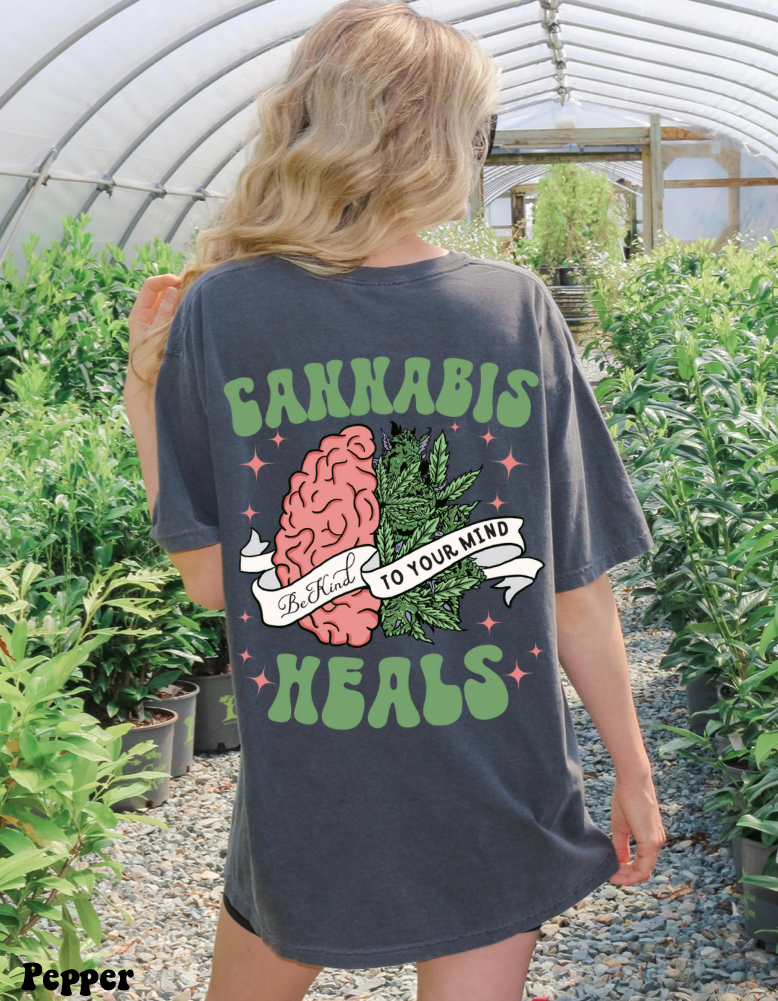 Cannabis Heals T-shirt(Unisex)