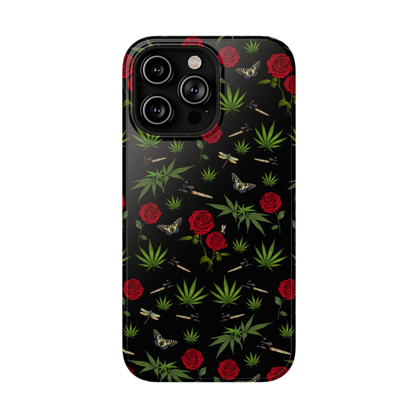 Phone Cases - Blunts & Roses Smokers Delight Impact-Resistant Cases