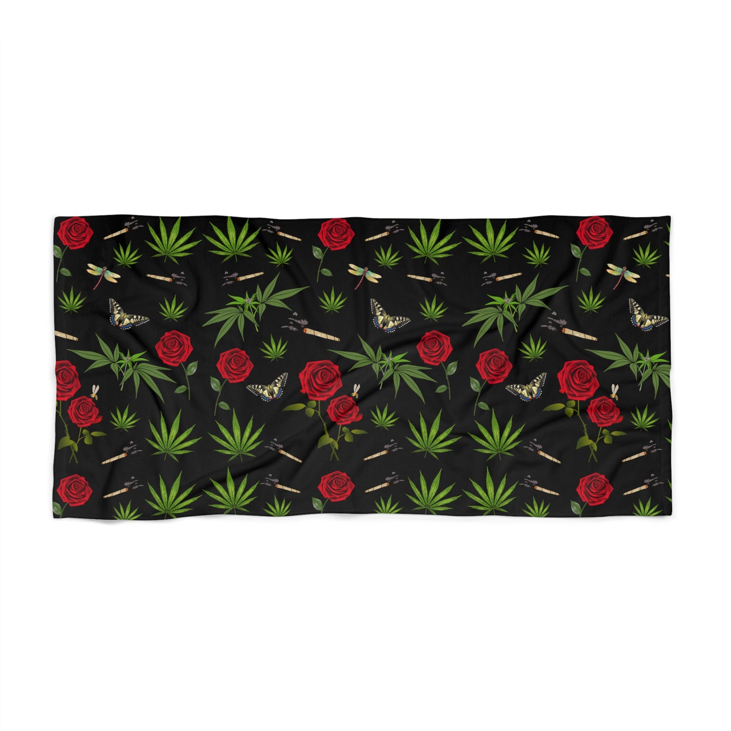 Blunts & Roses Beach Towel