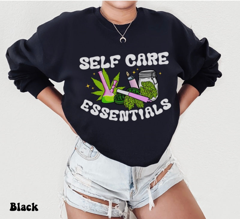 Self Care Essentials Crewneck Sweatshirt