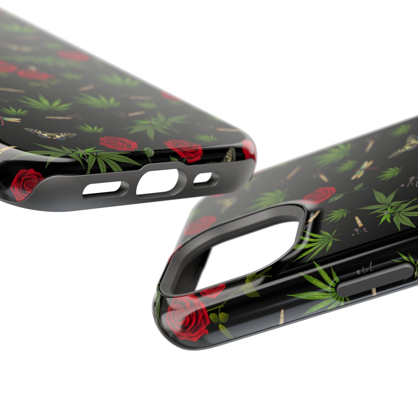 Phone Cases - Blunts & Roses Smokers Delight Impact-Resistant Cases