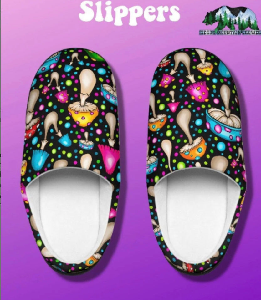 Magic Mushroom Women's Indoor Slippers