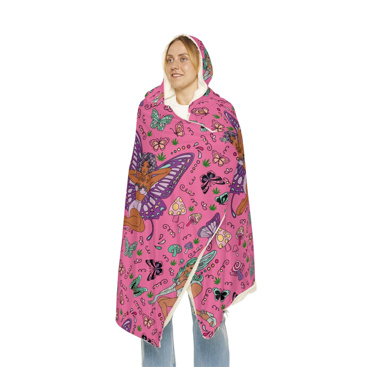 Fairy Hooded Snuggle Blanket