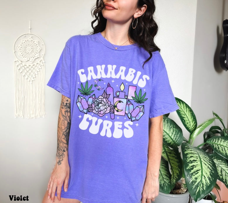 Cannabis Cures Tee