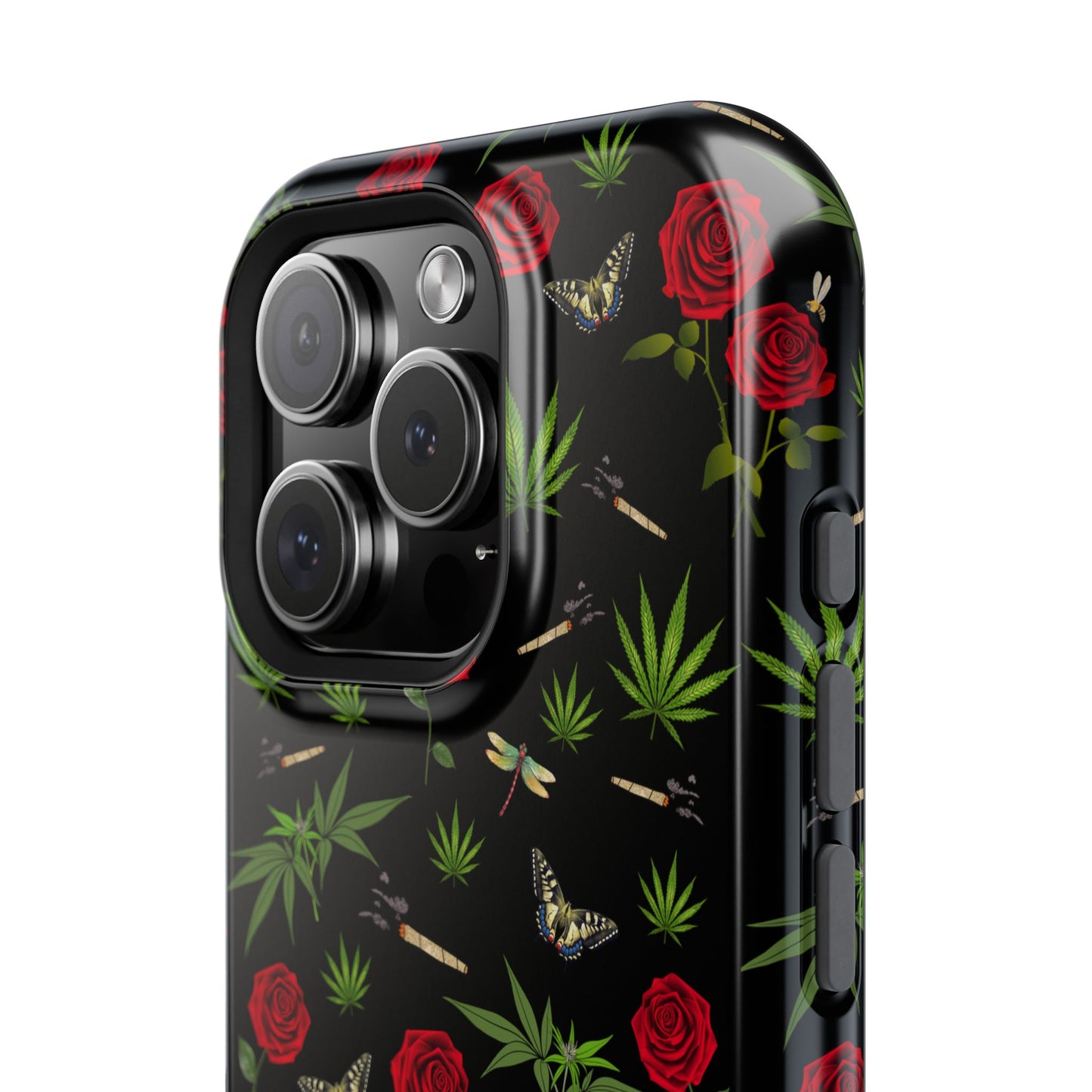 Phone Cases - Blunts & Roses Smokers Delight Impact-Resistant Cases