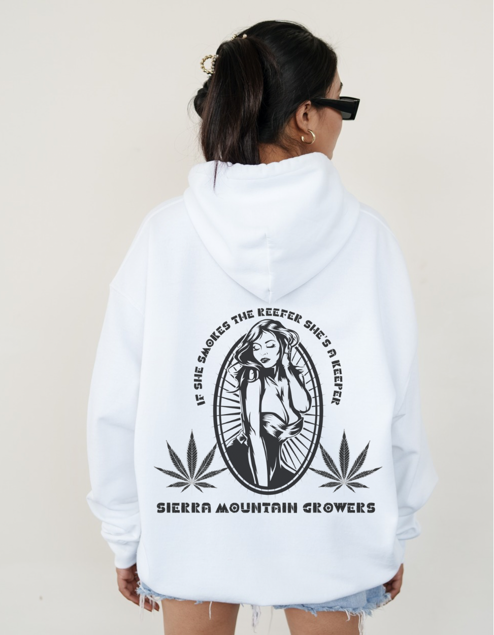 If She Smokes The Reefer Hoodie(Unisex)