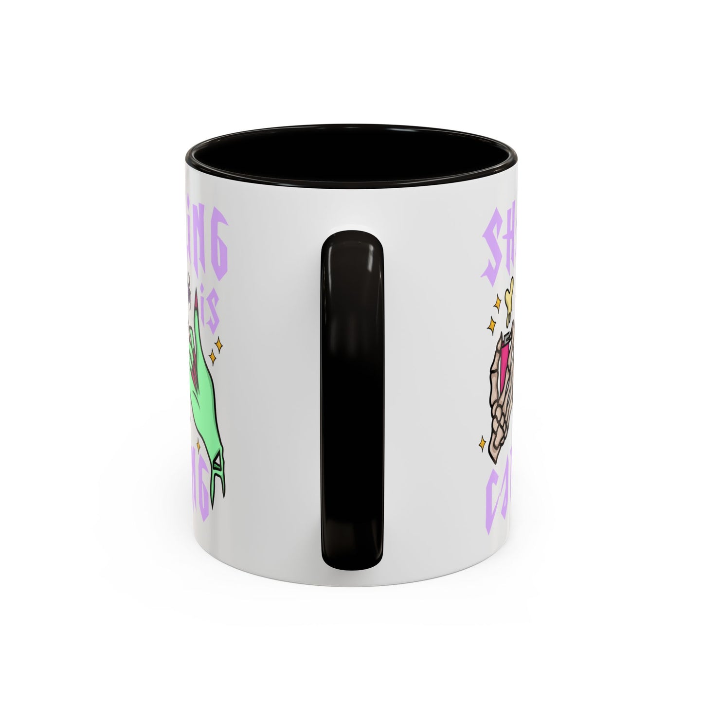 Sharing Is Caring Colorful Mugs (11oz, 15oz)