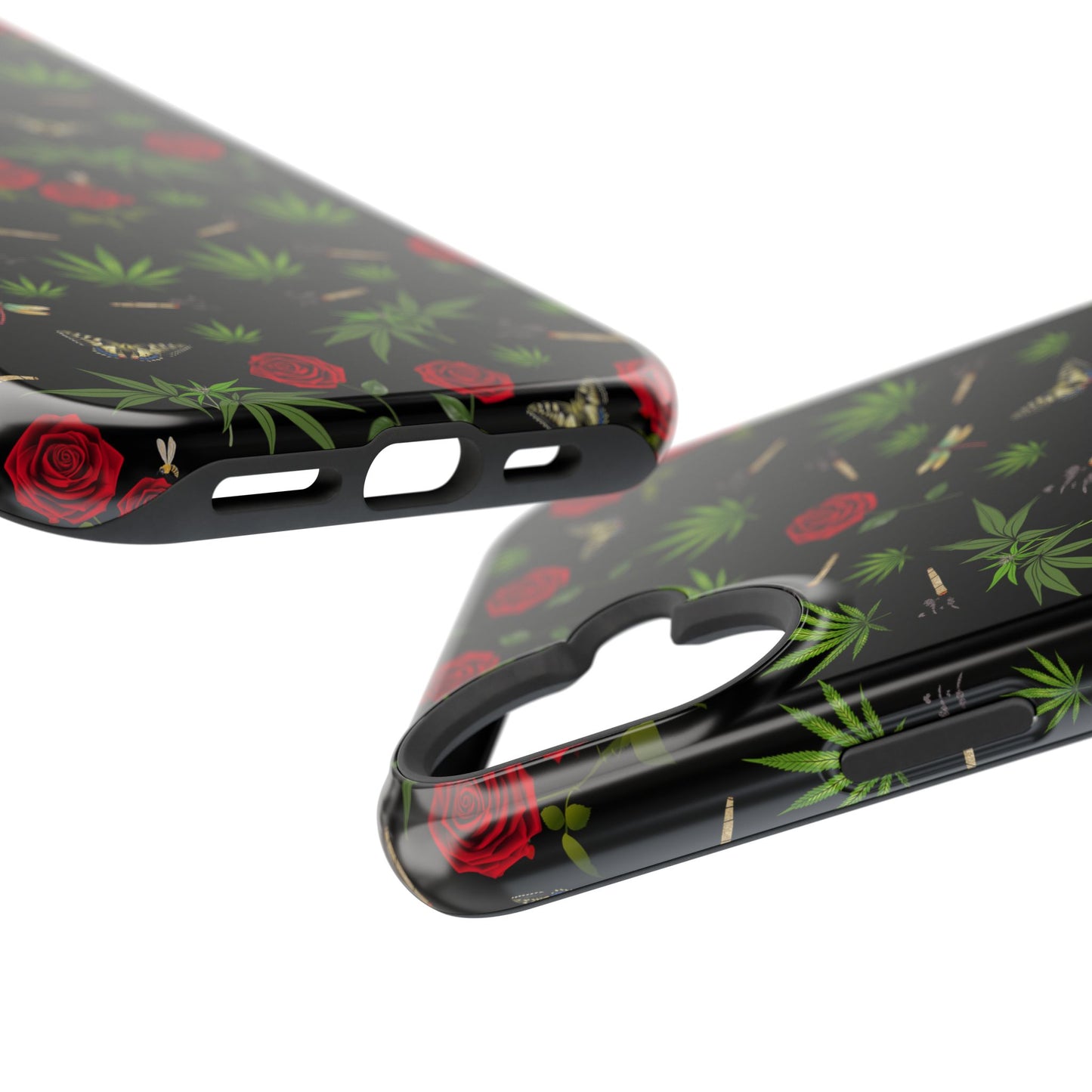 Phone Cases - Blunts & Roses Smokers Delight Impact-Resistant Cases