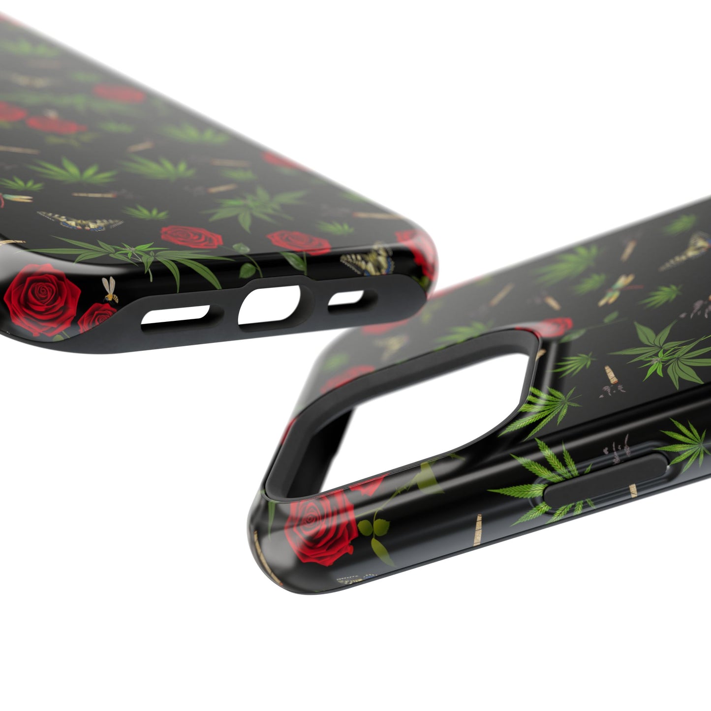 Phone Cases - Blunts & Roses Smokers Delight Impact-Resistant Cases