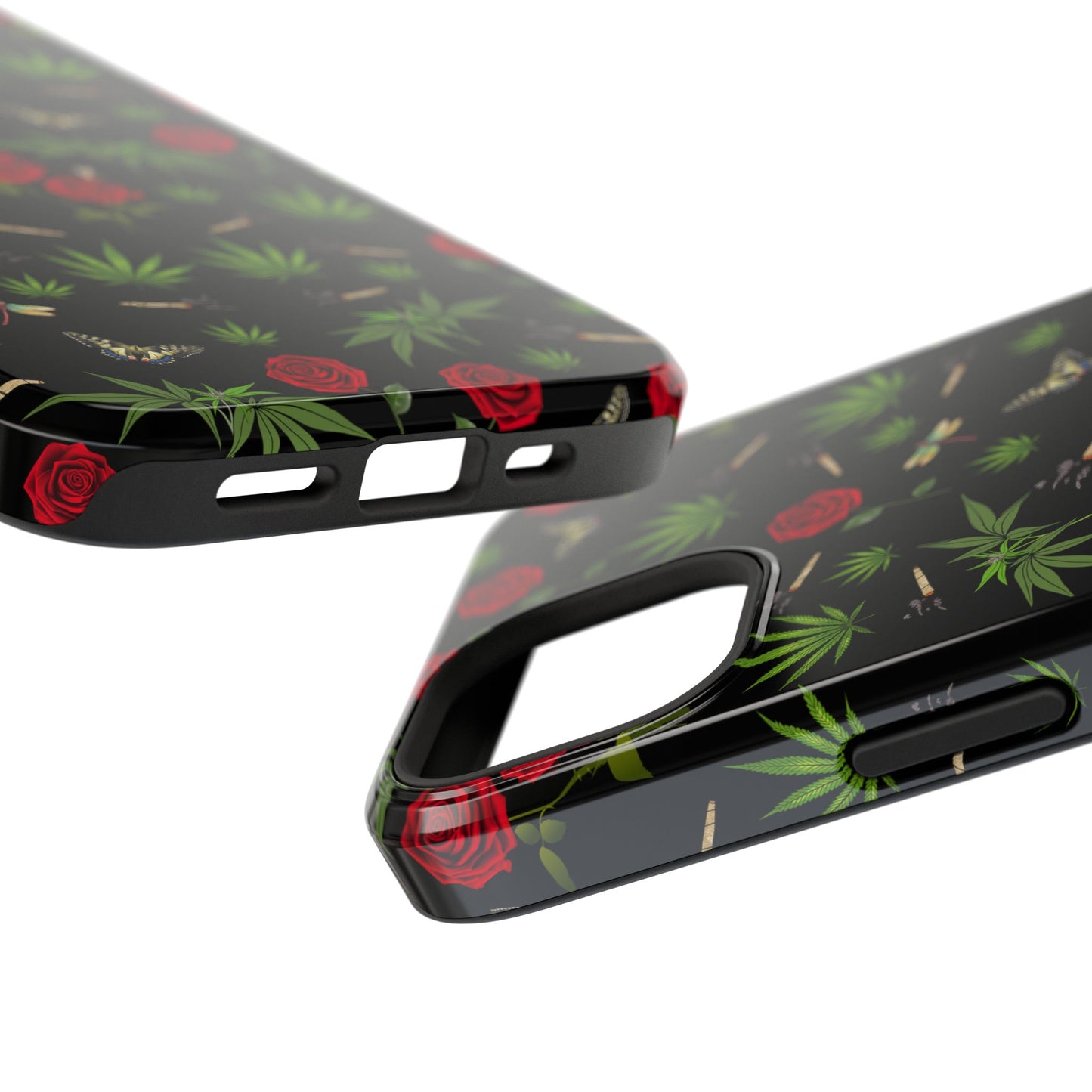 Phone Cases - Blunts & Roses Smokers Delight Impact-Resistant Cases