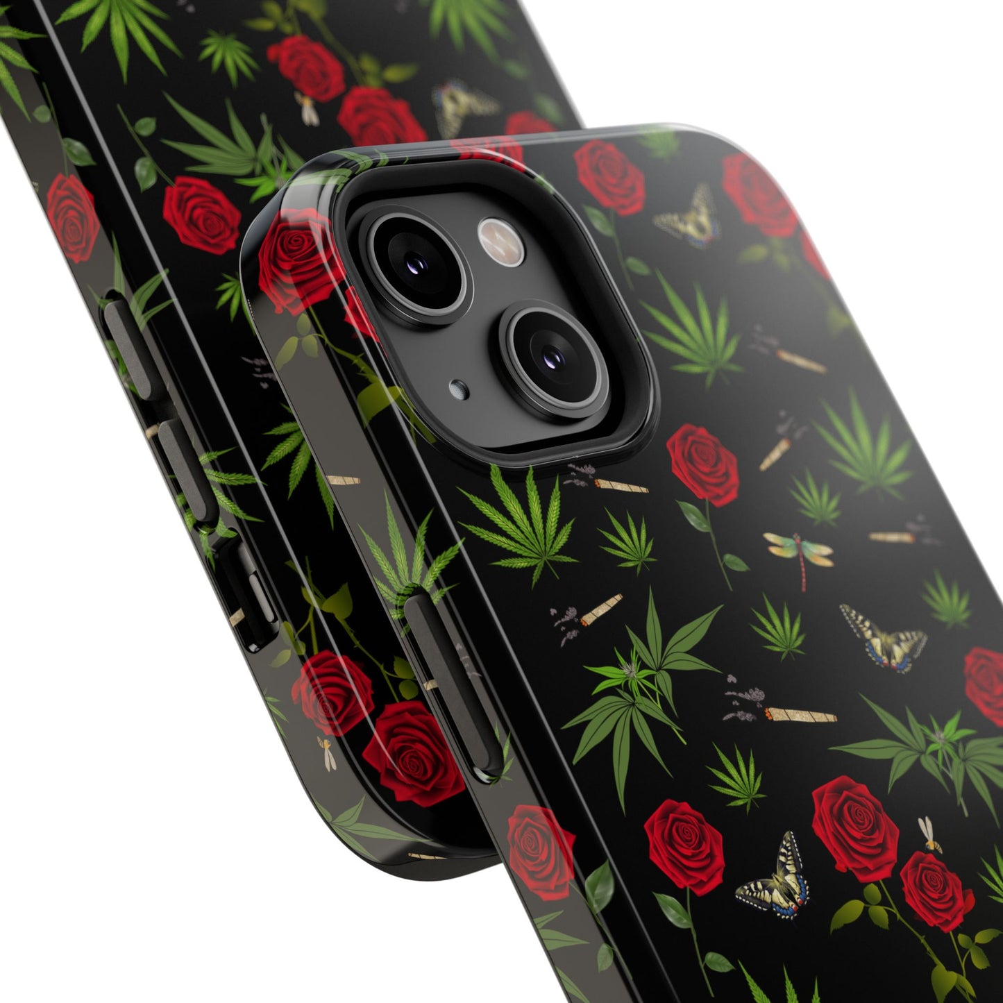 Phone Cases - Blunts & Roses Smokers Delight Impact-Resistant Cases