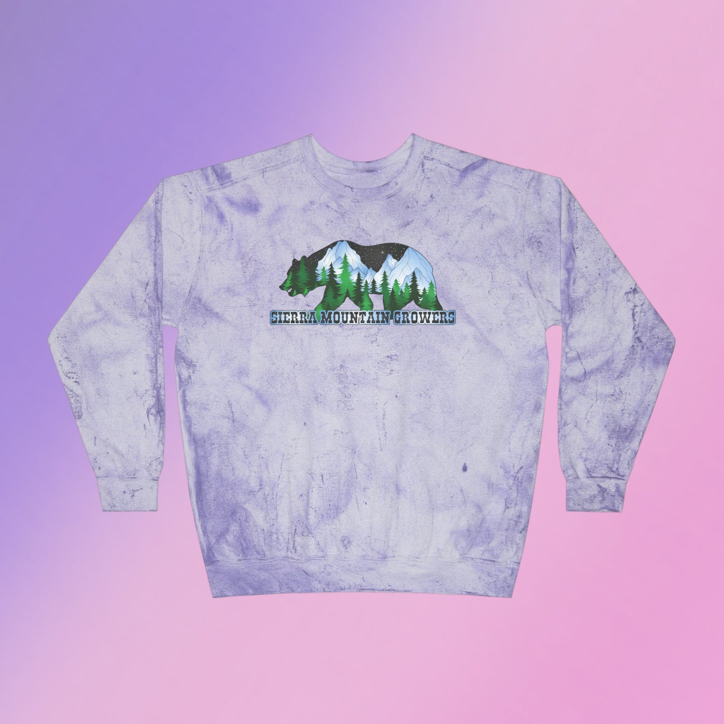 Sierra Mountain Growers Color Blast Sweatshirt