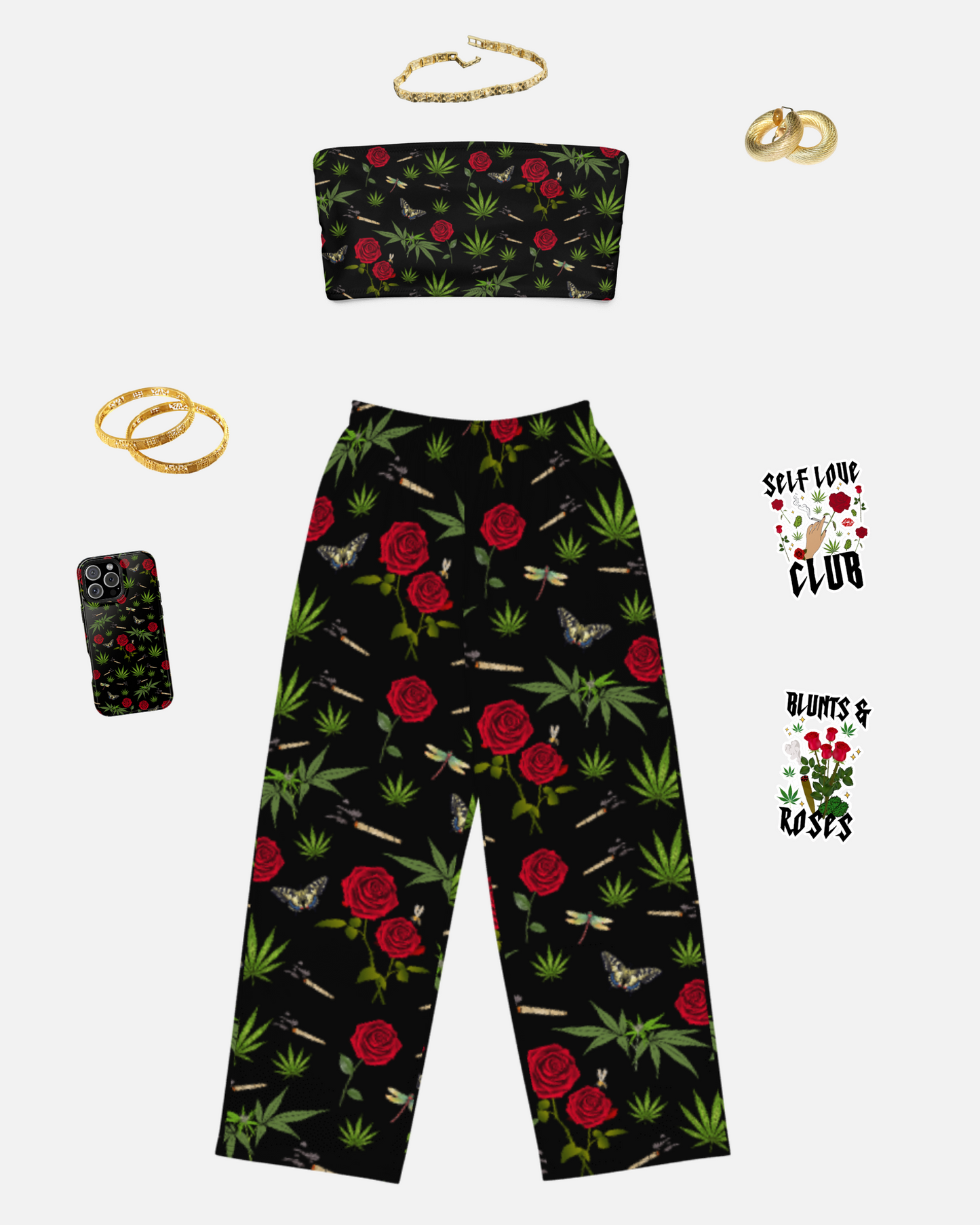 Blunts & Roses wide-leg pants