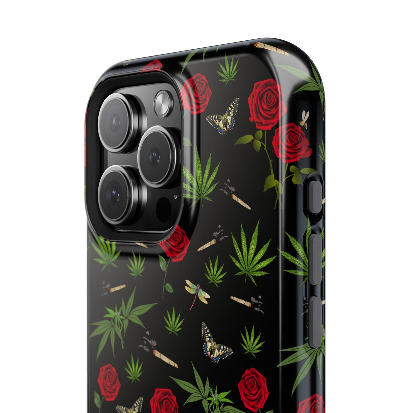 Phone Cases - Blunts & Roses Smokers Delight Impact-Resistant Cases