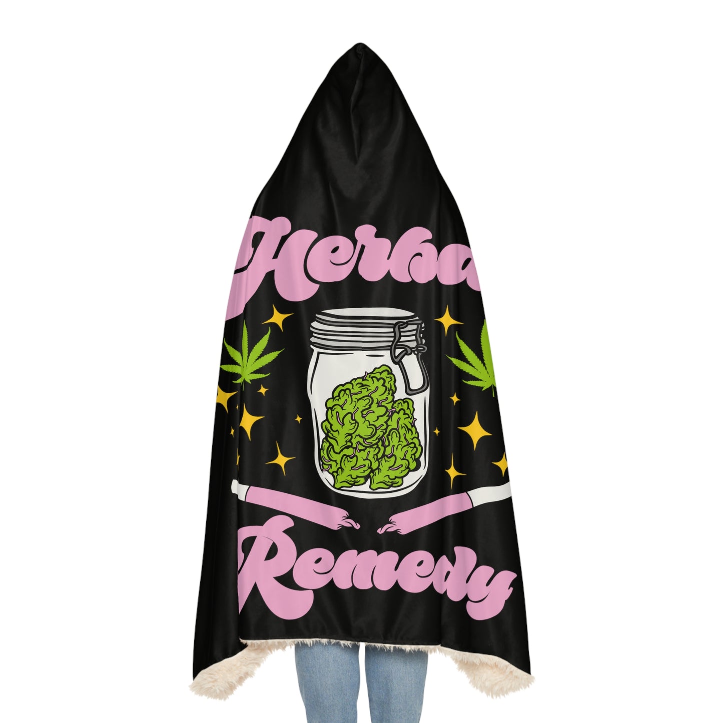 Herbal Remedy Hooded Blanket